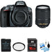 Nikon D5300/D5600 DSLR Camera with Nikon AF-S DX NIKKOR 18-140mm f/3.5-5.6G ED VR Lens & Additional Accessories