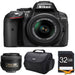 Nikon D5300/D5600 DSLR Camera with 18-55mm Lens &amp; AF-S DX NIKKOR 35mm f/1.8G Lens Starter Package