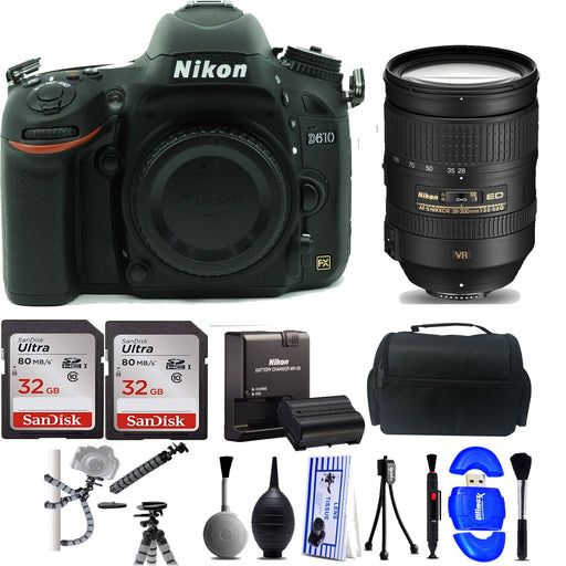 Nikon D600 DSLR Camera w/ AF-S NIKKOR 28-300MM | 64GB MC | Case & More