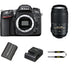 Nikon D7100 DSLR Camera With Nikon AF-S DX NIKKOR 55-300mm VR Lens