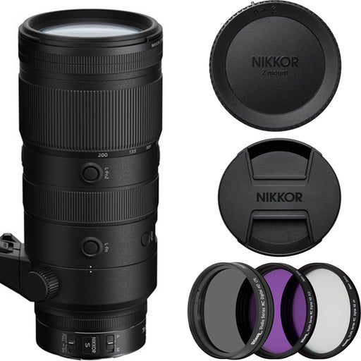 Nikon NIKKOR Z 70-200mm f/2.8 VR S Lens with 77MM Filter Kit