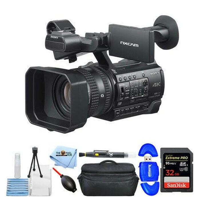 Sony HXR-NX200E/NX100 NTSC 4K Professional Camcorder - PAL Essential Bundle