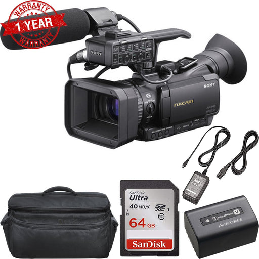 Sony HXR-NX70U NXCAM Compact Camcorder Starter Kit