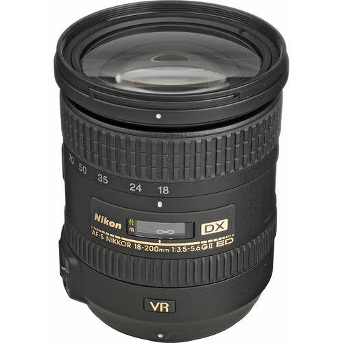 Nikon 18-200mm f/3.5-5.6G ED VR II Zoom AF-S DX NIKKOR Lens