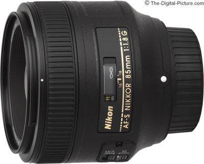 Nikon AF-S NIKKOR 85mm f/1.8G Lens USA