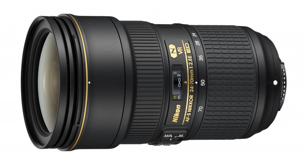 Nikon AF-S NIKKOR 24-70mm f/2.8E ED VR Lens USA