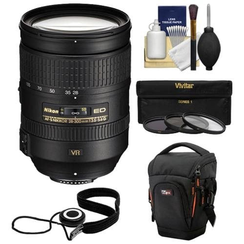 Nikon AF-S NIKKOR 28-300mm f/3.5-5.6G ED VR Lens Savings Kit