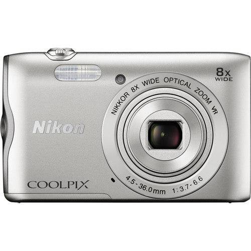 Nikon COOLPIX A300 Digital Camera- Silver