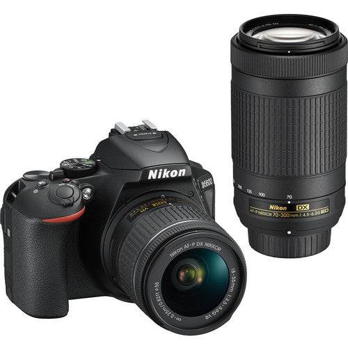 Nikon D5600 DSLR Camera with 18-55mm and 70-300mm Lenses