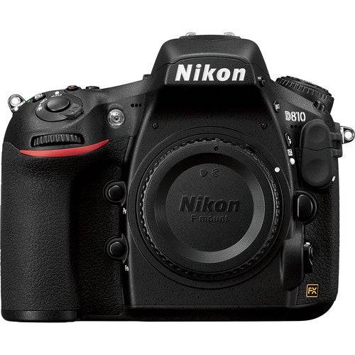 Nikon D810 36.3MP 1080p HD DSLR Camera 16GB Bundle w/ Case &amp; Cleaning Kit - Body Only E1NKD810