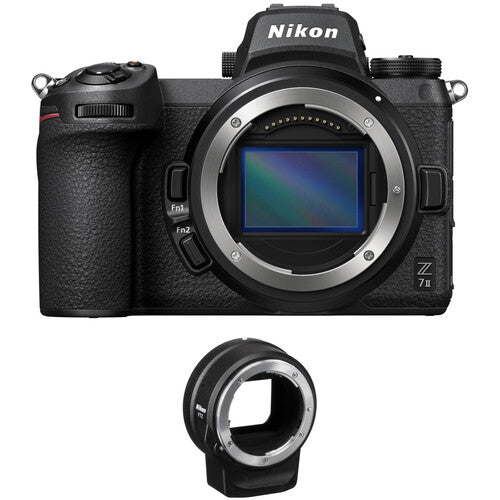 Nikon Z 7II Mirrorless Digital Camera Body with FTZ Adapter Kit