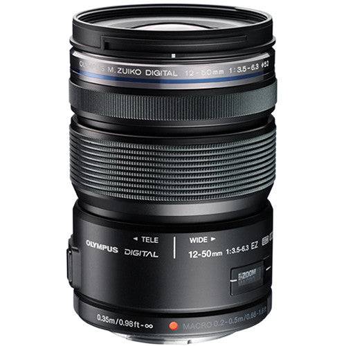 Olympus M.ZUIKO ED 12-50mm f/3.5-6.3 EZ Micro 4/3 Lens (Black)