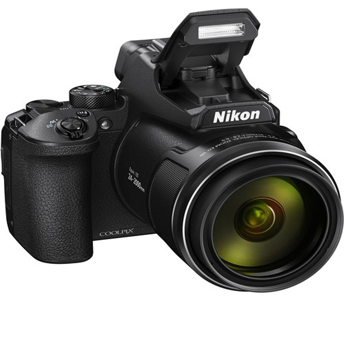 Nikon COOLPIX P950 Digital Camera with 32GB Memory Card | Spare Battery | Spider Tripod &amp; Cleaning Kit