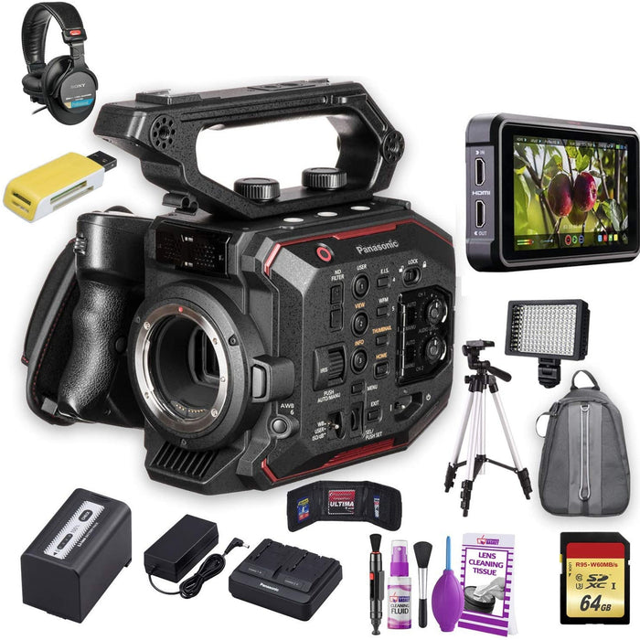 Panasonic AU-EVA1 Compact 5.7K Super 35mm Cinema Camera Ultimate Bundle