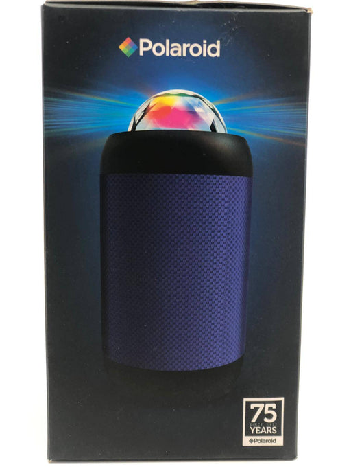 Polaroid Disco Mini Speaker Portable Chargeable Bluetooth PBT590 Blue