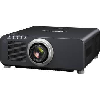 Panasonic PT-DZ870UK 1-Chip 8,500 Lumens DLP Projector (with Lens, Black) USA (2015)