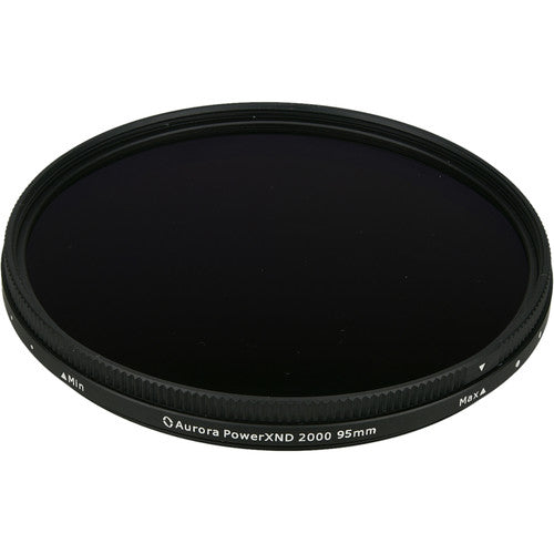 Aurora-Aperture 95mm PowerXND 2000 Variable Neutral Density 1.2 to 3.3 Filter (4 to 11 Stops)