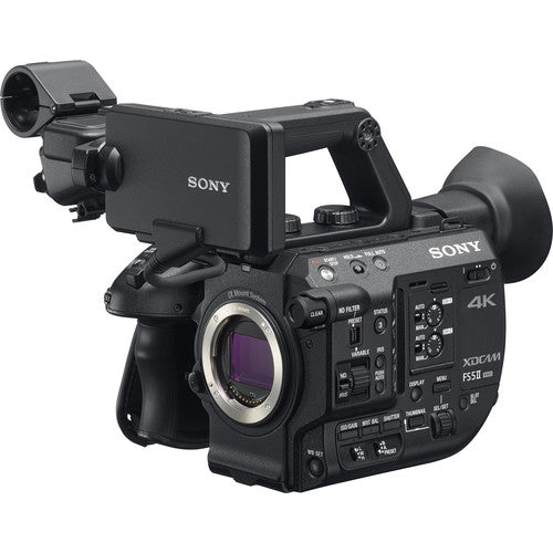 Sony PXW-FS5M2 4K XDCAM Super35mm Compact Camcorder with 18-105mm Zoom Lens 72mm Filters Bundle