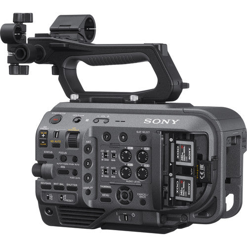 Sony PXW-FX9 XDCAM 6K Full-Frame Camera System (Body Only) with Sony 120GB G Series XQD | Tripod Dolly | Tripod | LED Light &amp; More