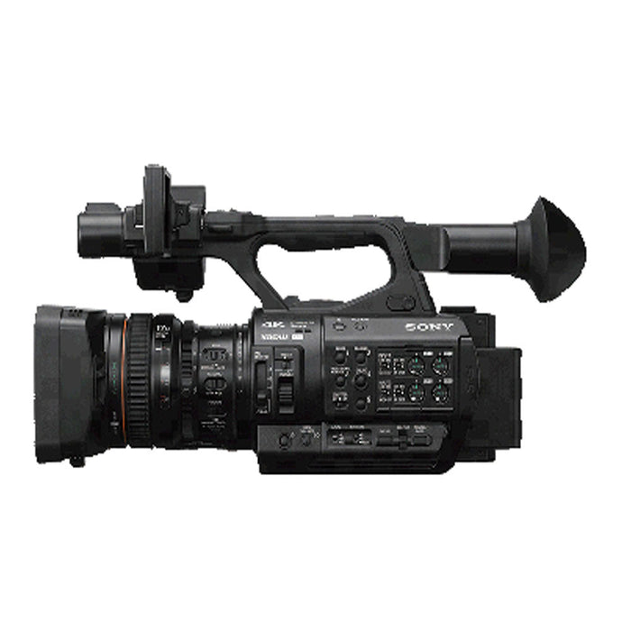 Sony PXW-Z280 4K 3-CMOS 1/2&quot; Sensor XDCAM Camcorder with Sony MDR-7506 Headphone | Tripod | 2X 32GB SxS-1 & Sony Microphone Bundle