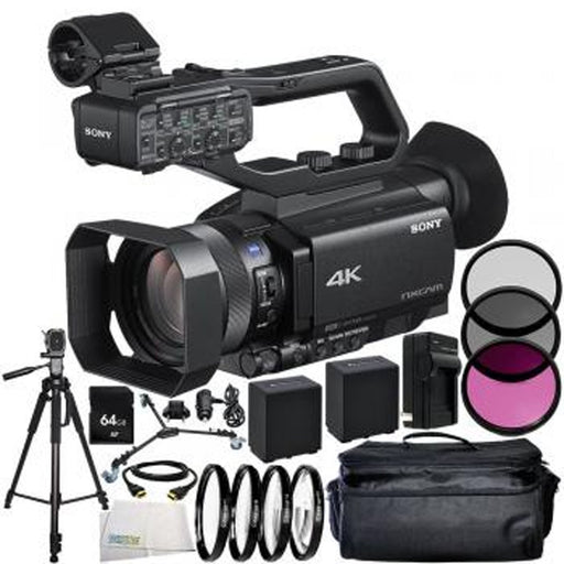 Sony PXW-Z90V 4K HDR XDCAM with Fast Hybrid AF with Sandisk 64GB Essential Bundle