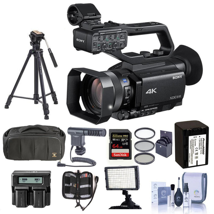 Sony PXW-Z90V 4K HDR XDCAM with Fast Hybrid AF with Premium Accessory Bundle