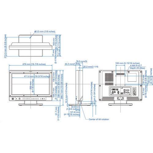 Panasonic BT-LH1850 18.5&quot; High-Performance HD/SD LCD Widescreen Monitor