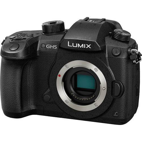 Panasonic Lumix GH5 Digital Camera w/ WiFi (Body) + 64GB Flash Memory Bundle