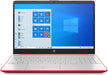 HP 15-dw0083wm 15.6&quot; HD Notebook - Intel Pentium Silver N5000 1.1GHz - 4GB RAM 128GB m.2 SSD - Webcam - Windows 10 Home in S Mode - Scarlet Red