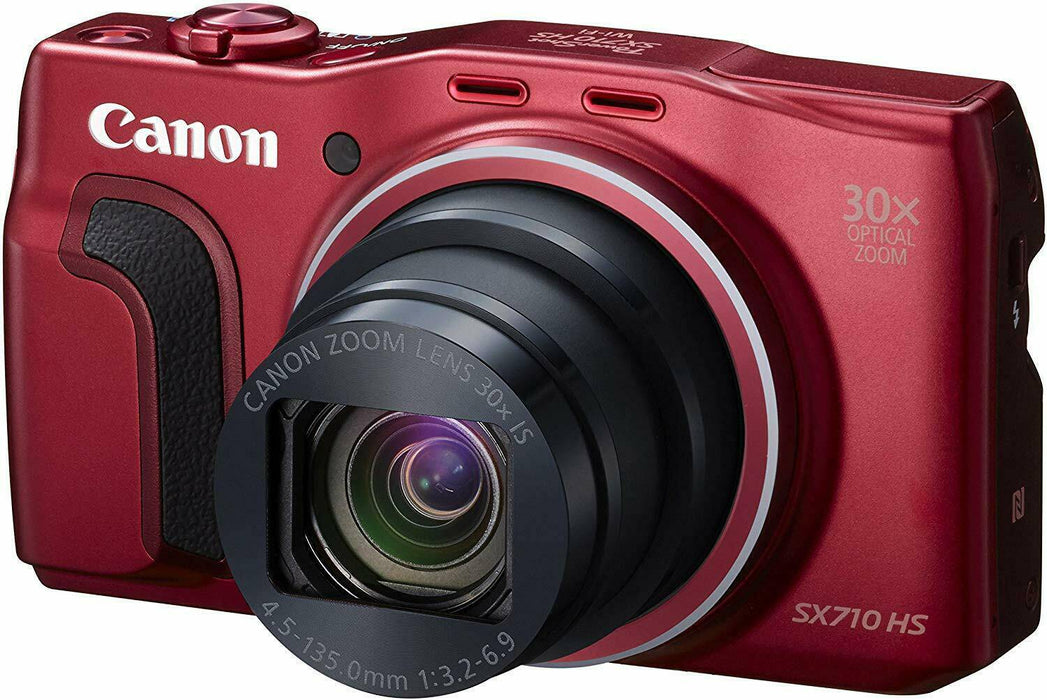 Canon PowerShot SX710 HS Digital Camera (Red)