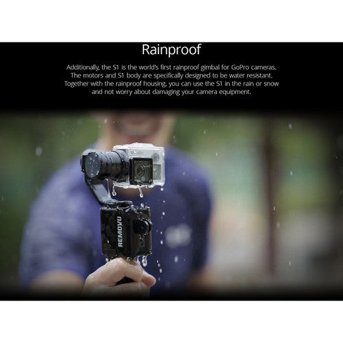 REMOVU S1 Rainproof 3-Axis Gimbal Stabilizer for GoPro