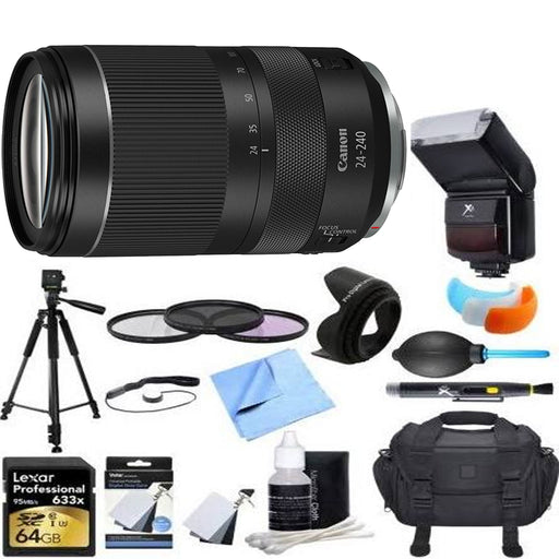 Canon RF 24-240mm f/4-6.3 IS USM Lens Ultimate Accessory Bundle