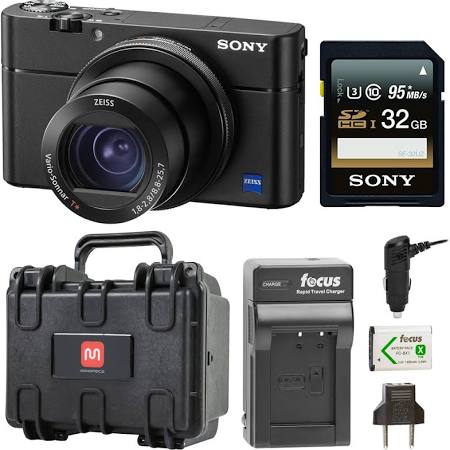 Sony Cyber-shot DSC-RX100 V 20.1 MP Digital Still Camera Essential Bundle