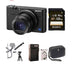 Sony DSC-RX100M5 Cyber-shot Digital Camera w/ 128GB Memordy Card Bundle