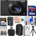 Sony Cyber-shot DSC-RX100 V 4K Wi-Fi Digital Camera with 64GB Card + Case + Battery &amp; Charger + Flex Tripod + Kit, Black