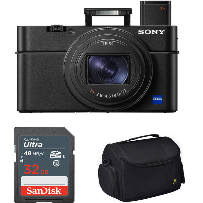 Sony Cyber-shot DSC-RX100 VI Digital Camera Starter Bundle