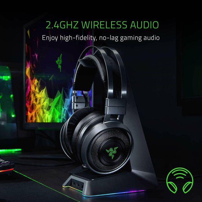 Razer Nari Ultimate Wireless PC Gaming Headset - THX Audio - Razer HyperSense