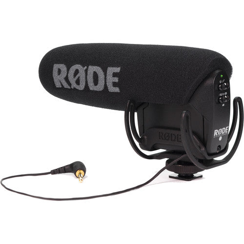 Rode VideoMic Pro with Rycote Lyre Shockmount