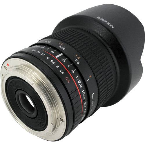 Rokinon 10mm f/2.8 ED AS NCS CS Lens for Fujifilm X Mount