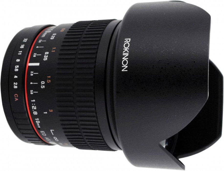 Rokinon 10mm f/2.8 ED AS NCS CS Lens for Fujifilm X Mount