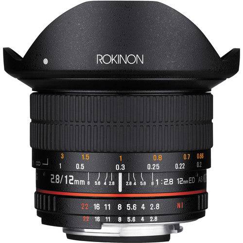 Rokinon 12mm f/2.8 ED AS IF NCS UMC Fisheye Lens for Sony E-Mount