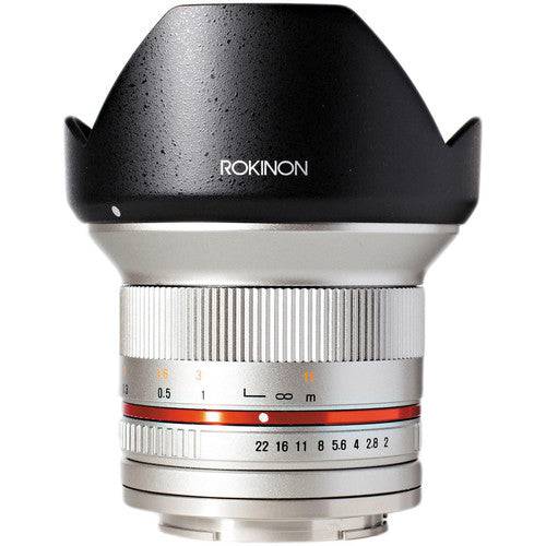 Rokinon 12mm f/2.0 NCS CS Lens for Fujifilm X Mount (Silver)