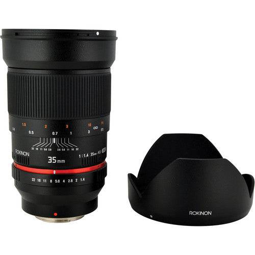 Rokinon 35mm f/1.4 AS UMC Lens for Samsung NX Mount