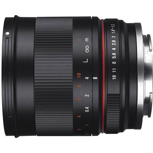 Rokinon 50mm f/1.2 Lens for Micro Four Thirds (Black)