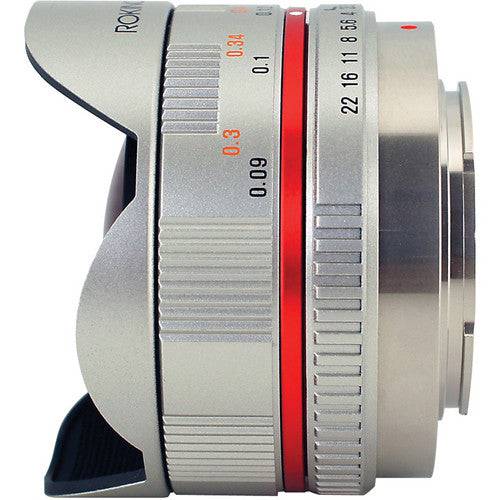 Rokinon 7.5mm f/3.5 Ultra Wide-Angle Fisheye Lens for Micro 4/3 (Silver)