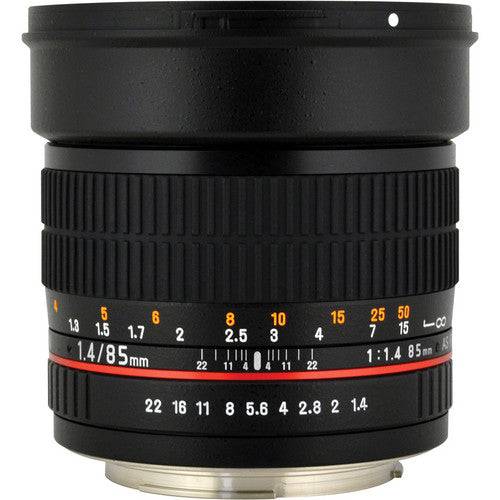 Rokinon 85mm f/1.4 AS IF UMC Lens for Sony E Mount