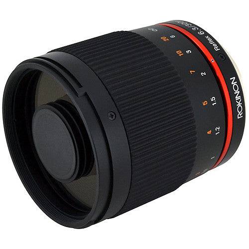 Rokinon Reflex 300mm f/6.3 ED UMC CS Lens for Canon EF-M Mount (Black)