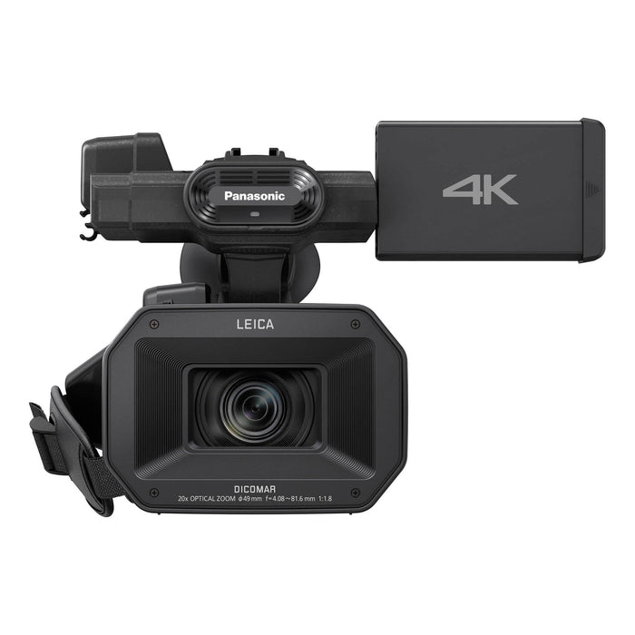 Panasonic HC-X1000 4K DCI/Ultra HD/Full HD Camcorder Advanced Package with 2 Extra Batteries Bundle