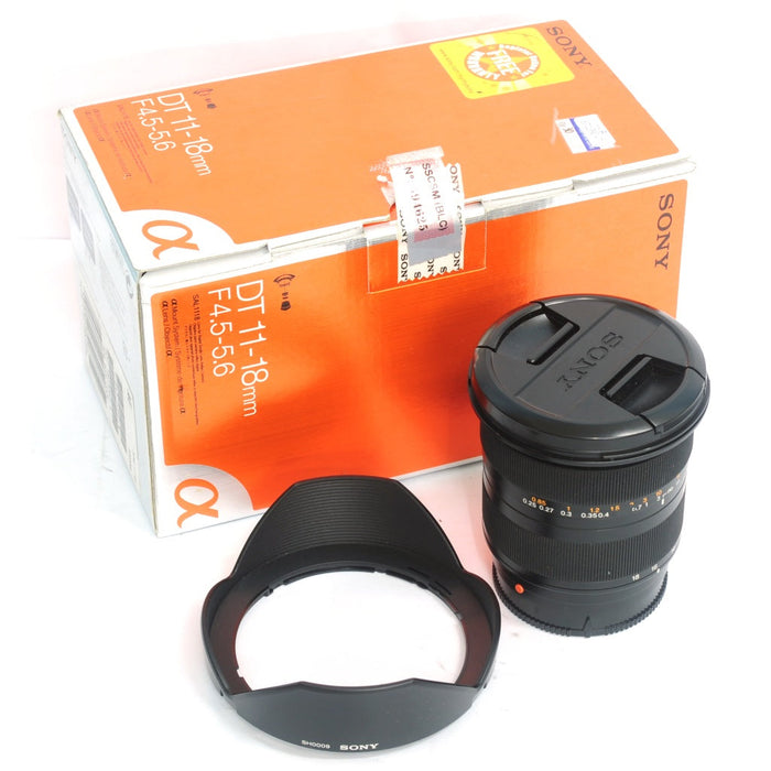 Sony 11-18mm f/4.5-5.6 DT Lens USA