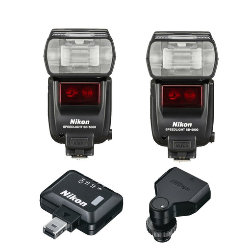 Nikon SB-5000 AF Speedlight Two Flash Wireless Kit